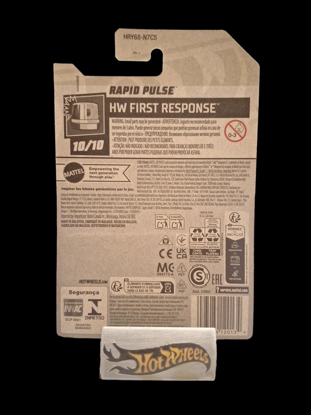 Hot Wheels HW First Response 2024 Rapid Pulse 10/10 L