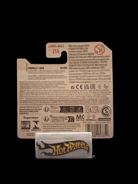 Hot Wheels Formula 1 2026 McLaren Formula 1 Team 1/5 S