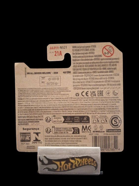 HW All Drivers Welcome 2026 Braille Racer - Twin Mill 1/5 S