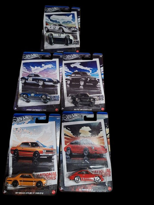 Hot Wheels National Icons 2025 Set