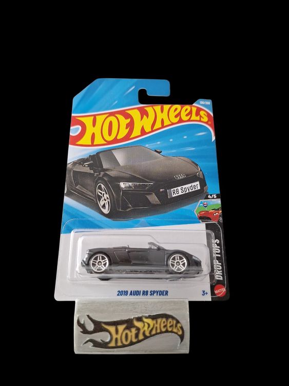 Hot Wheels Drop Tops 2026 2019 Audi R8 Spyder 4/5 L – SaMaMis-Shop