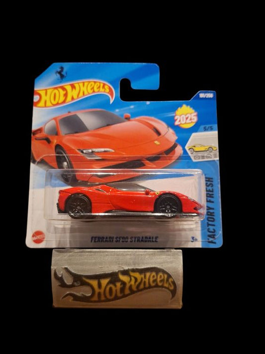 Hot Wheels Factory Fresh 2025 Ferrari SF90 Stradale 5/5 S