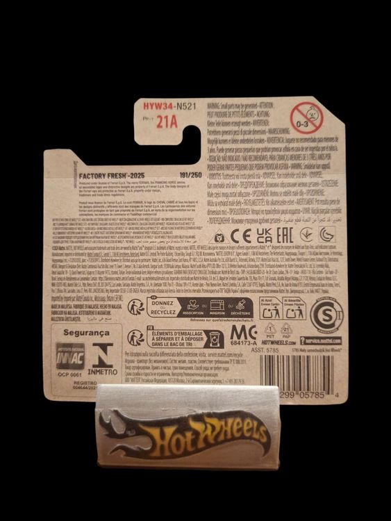 Hot Wheels Factory Fresh 2025 Ferrari SF90 Stradale 5/5 S