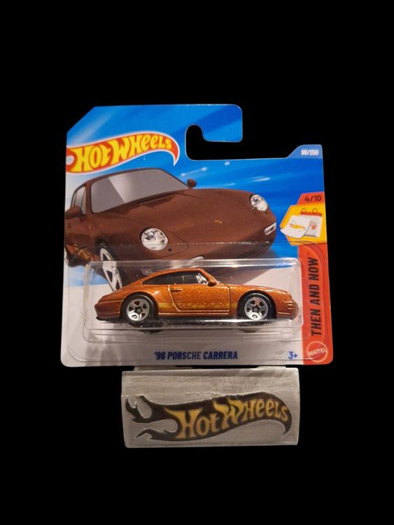 Hot Wheels Then and Now 2026 96 Porsche Carrera 4/10 S