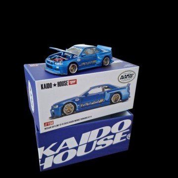 Kaido House Mini GT Nissan Skyline GT-R (R34) #158