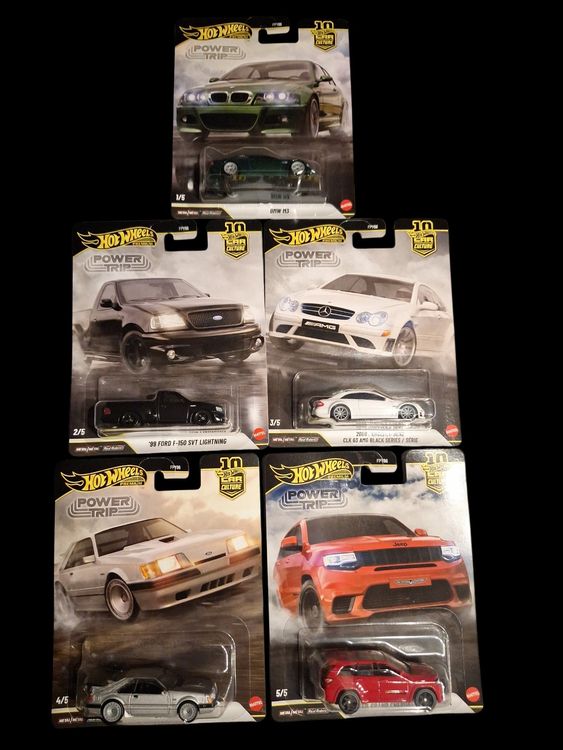 komplettes Set Hot WHeels Premium Power Trip 2026