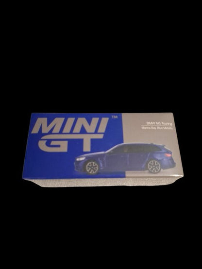 Mini GT #1080 BMW M5 Touring Marina Bay Blue Metallic