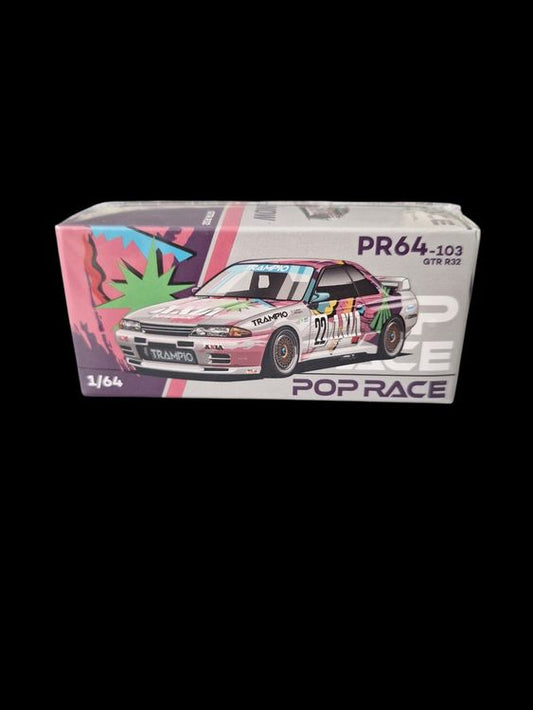 Pop Race Nissan Skyline GTR R32 PR64-103